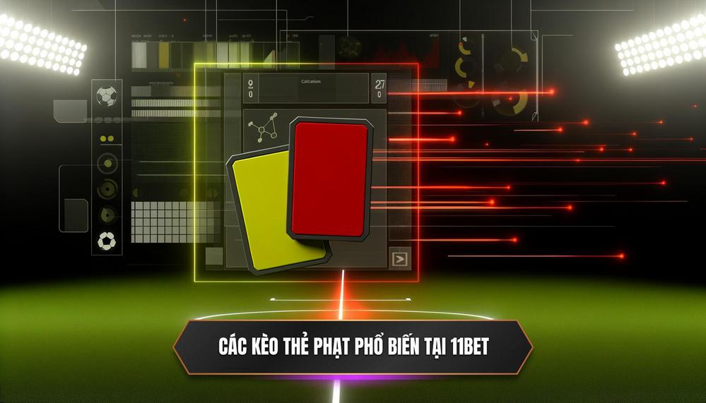 Các loại kèo cược thẻ phạt phổ biến nhất tại 11BET